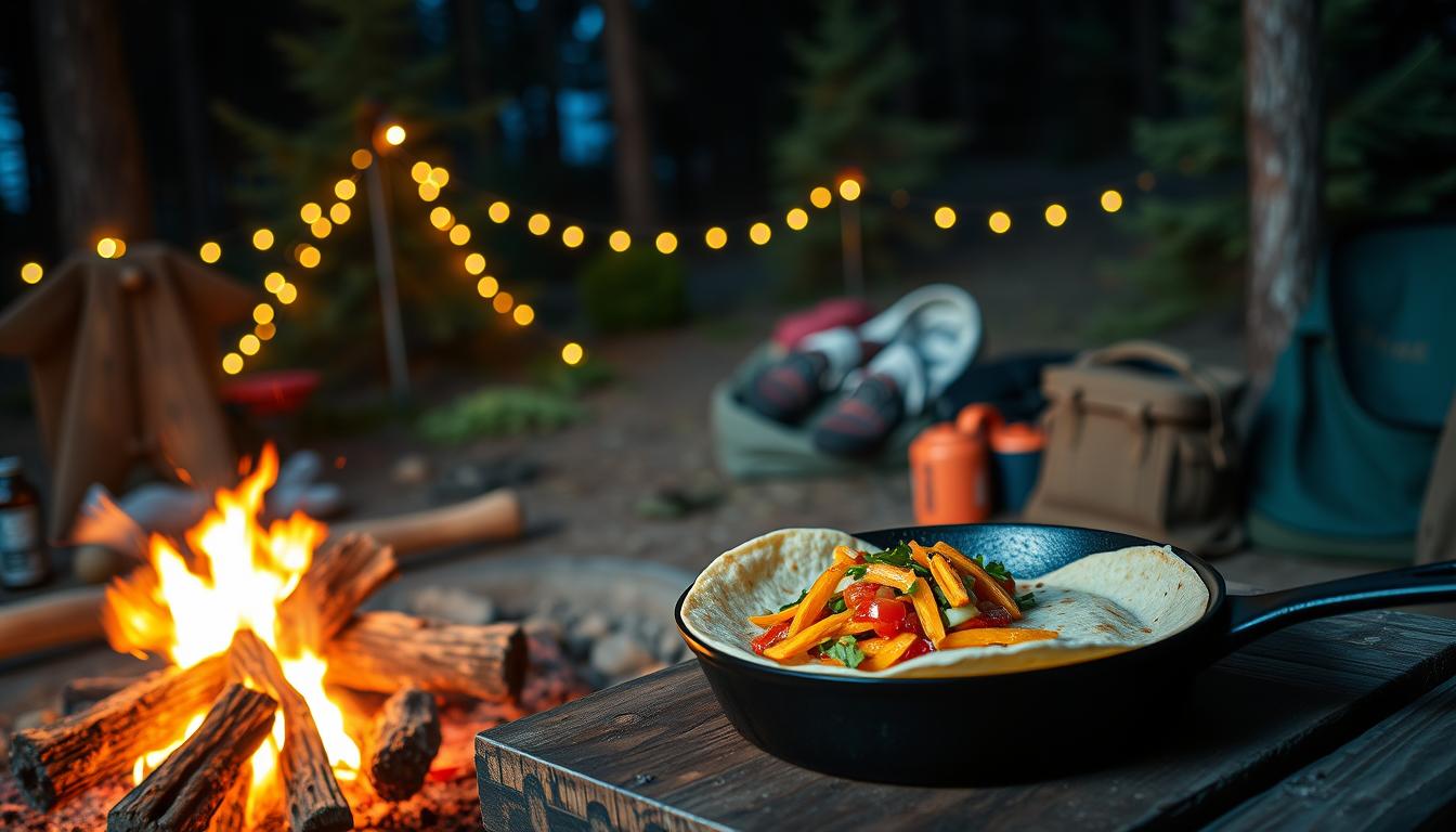 Campfire Quesadillas